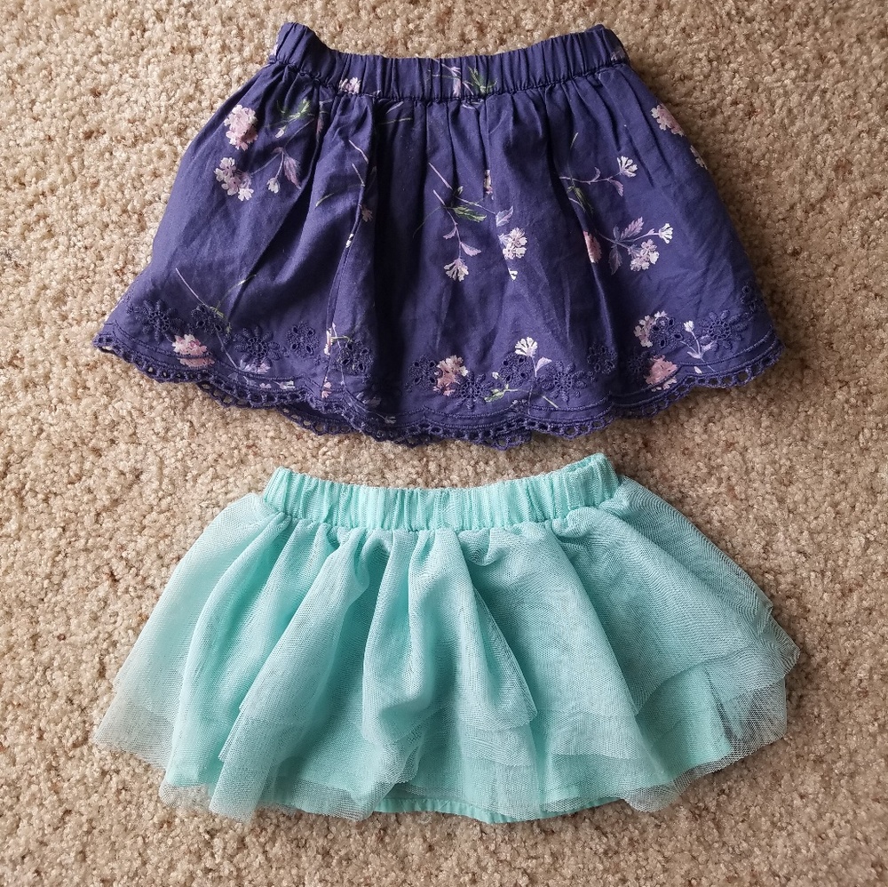 Toddler Girl Skirt Set